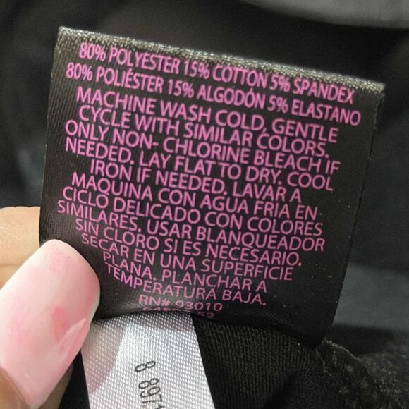 TWO NWOT Zone Pro Sports Bras - Grey and Black, SIZE LARGE - Picture 4 of 10